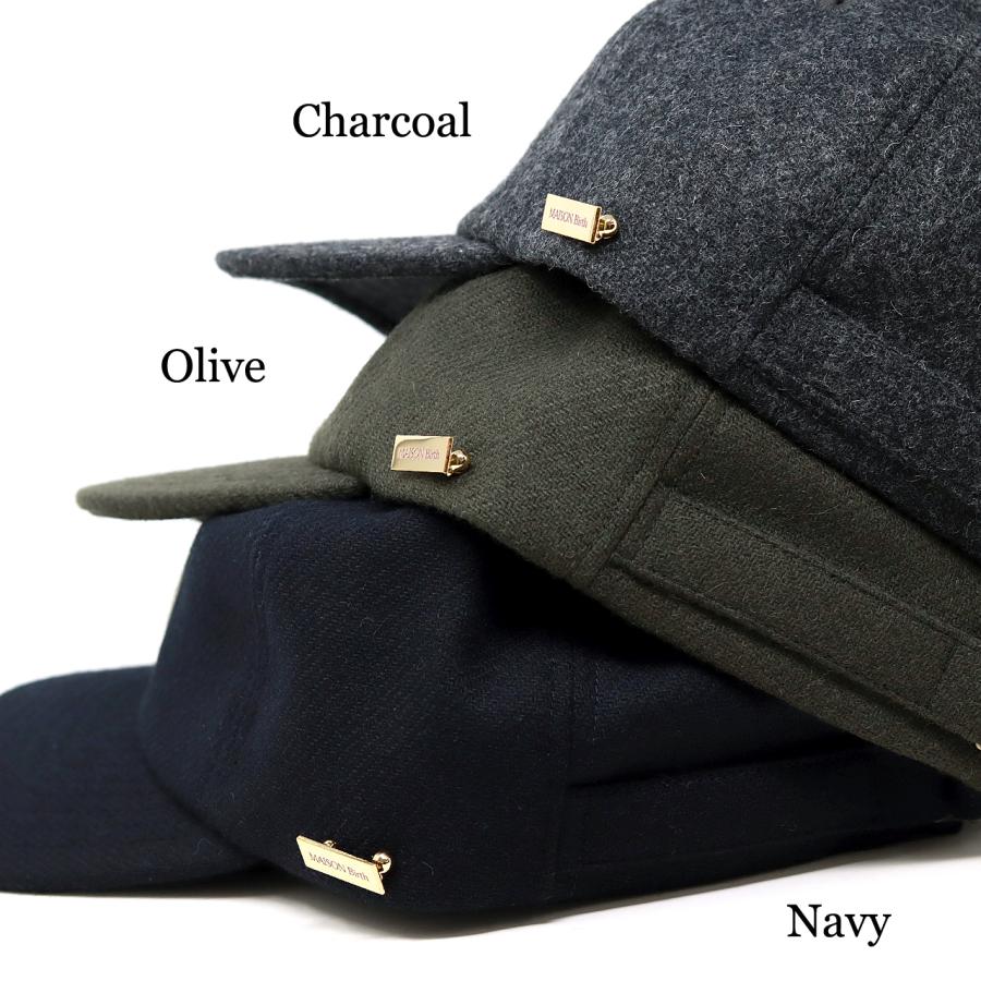 MAISON Birth（メゾンバース） コーデュラナイロン メンズ ウール 帽子