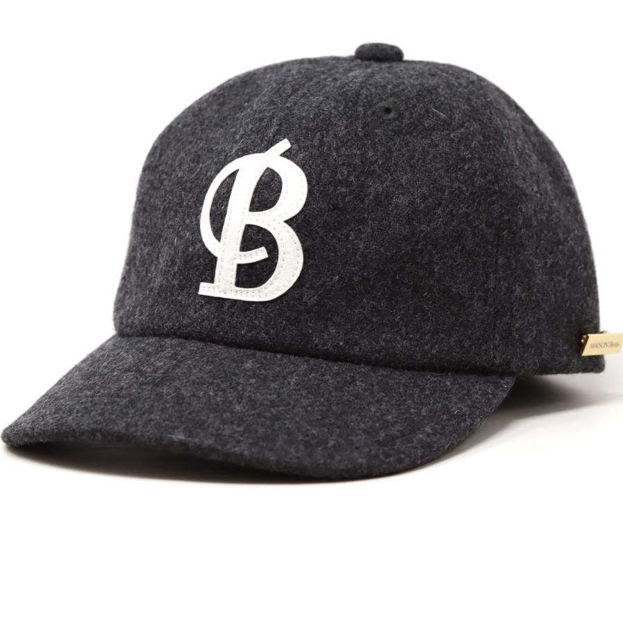 MAISON Birth メゾンバース コーデュラナイロン キャップ ネイビー MAISON Birth コーデュラナイロン メンズ ウール メゾンバース