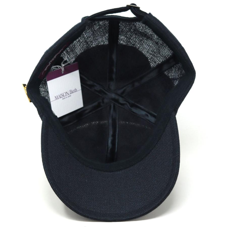 MAISON Birth リネン メッシュキャップ レディース メゾンバース