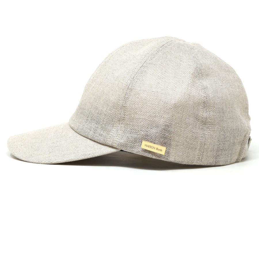 MAISON Birth（メゾンバース） リネン メッシュキャップ レディース