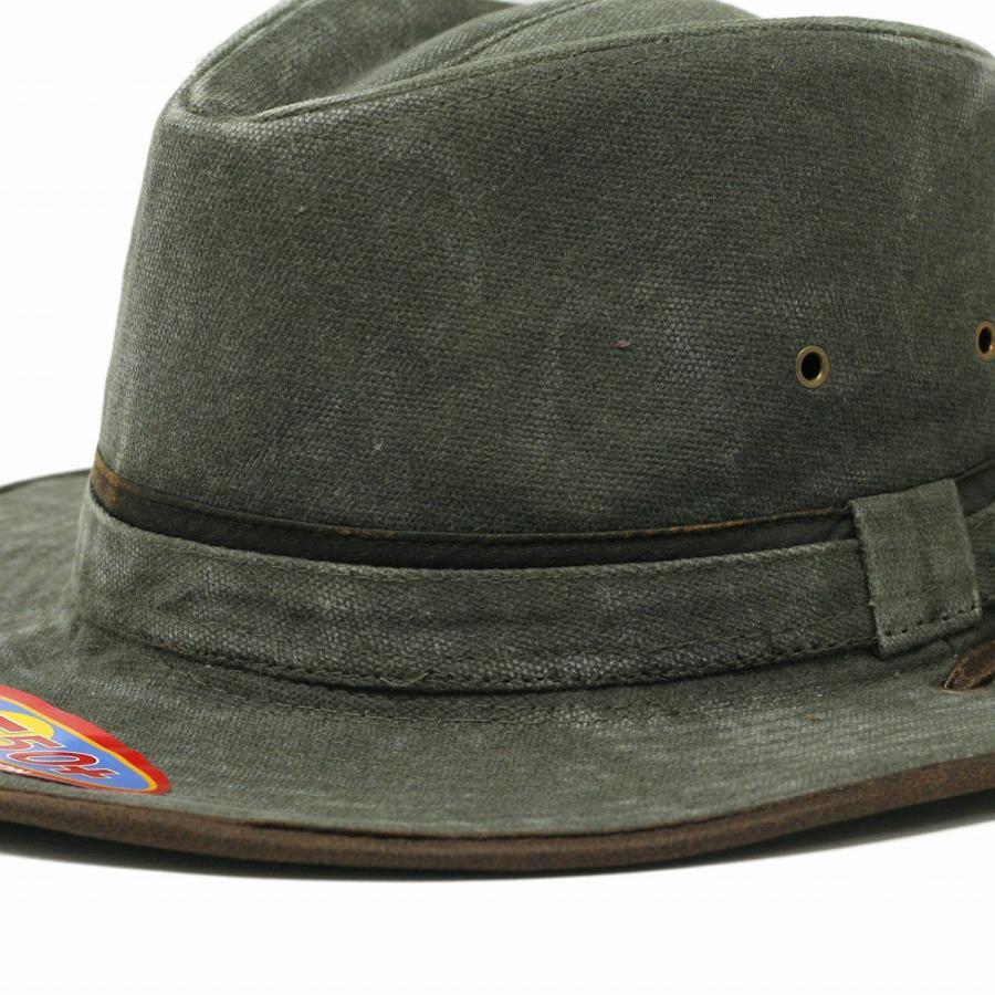 サファリハット キャンバス生地 DORFMAN PACIFIC OUTDOOR 中折れハット