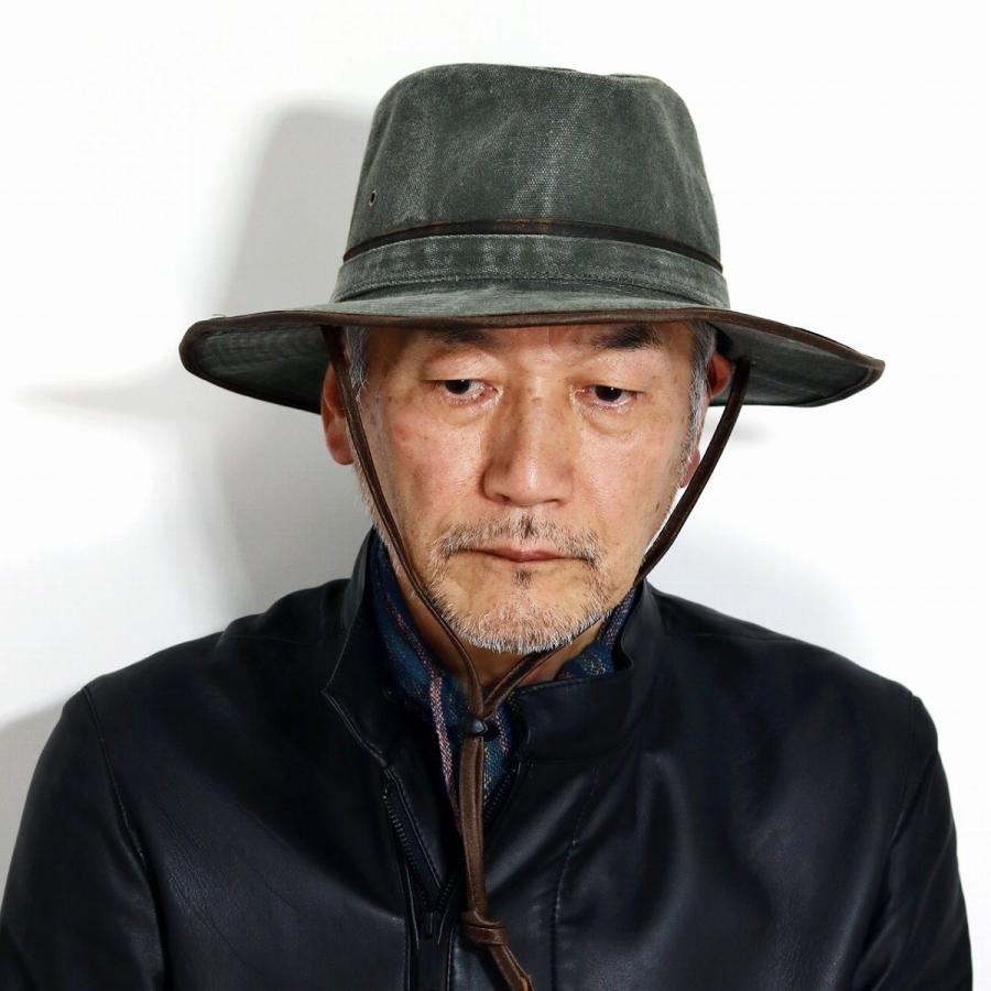 サファリハット キャンバス生地 DORFMAN PACIFIC OUTDOOR 中折れハット