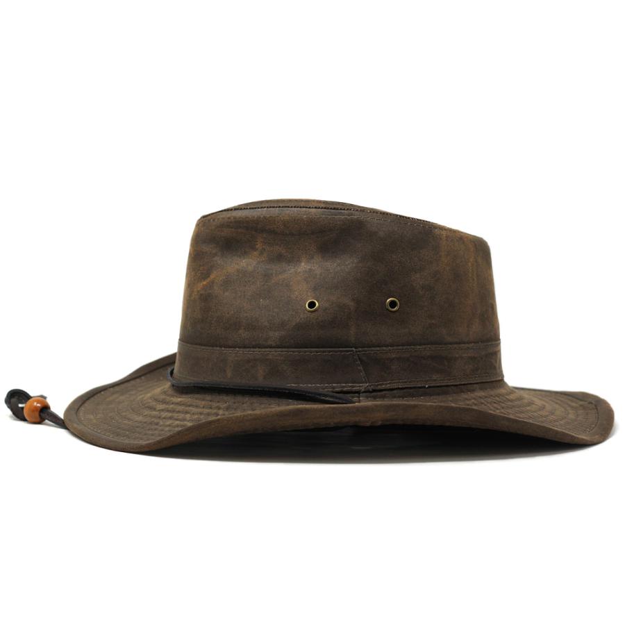 ハット メンズ カウボーイハット 大きいサイズ 加工コットン キャンプ