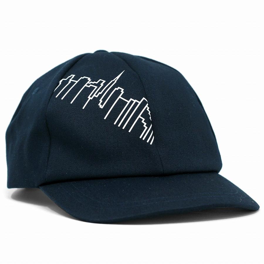 マンハッタンポーテージ キャップ 帽子 Manhattan Portage Cap ツイル メンズ レディース ブランド Skyline Print 紺 ネイビー 父の日 Mp005 013 Elehelm帽子通販専門店 通販 Yahoo ショッピング