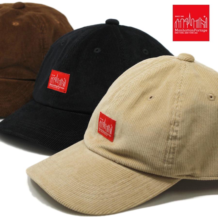 メンズ キャップ レディース ロゴキャップ 秋 冬 マンハッタン ポーテージ コーデュロイ 黒 茶色 メール便送料無料 ベージュ ブラック ブラウン Mp085 Elehelm帽子通販専門店 通販 Yahoo ショッピング