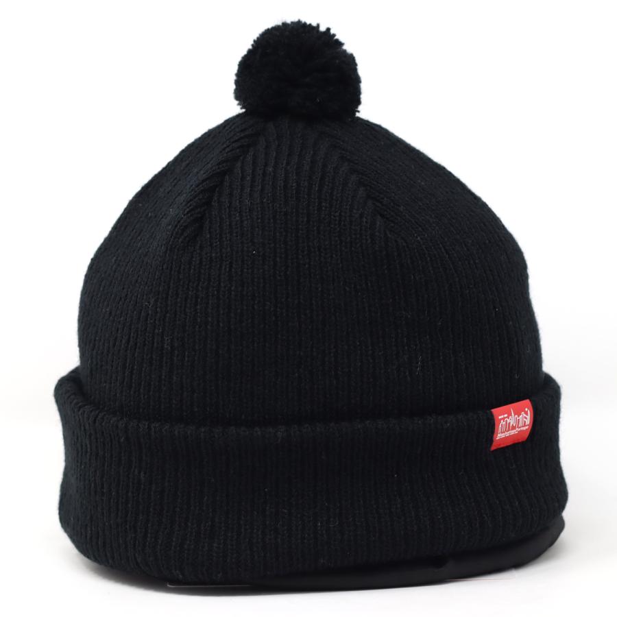 Manhattan Portage（マンハッタンポーテージ） ニット帽 ポンポン Big
