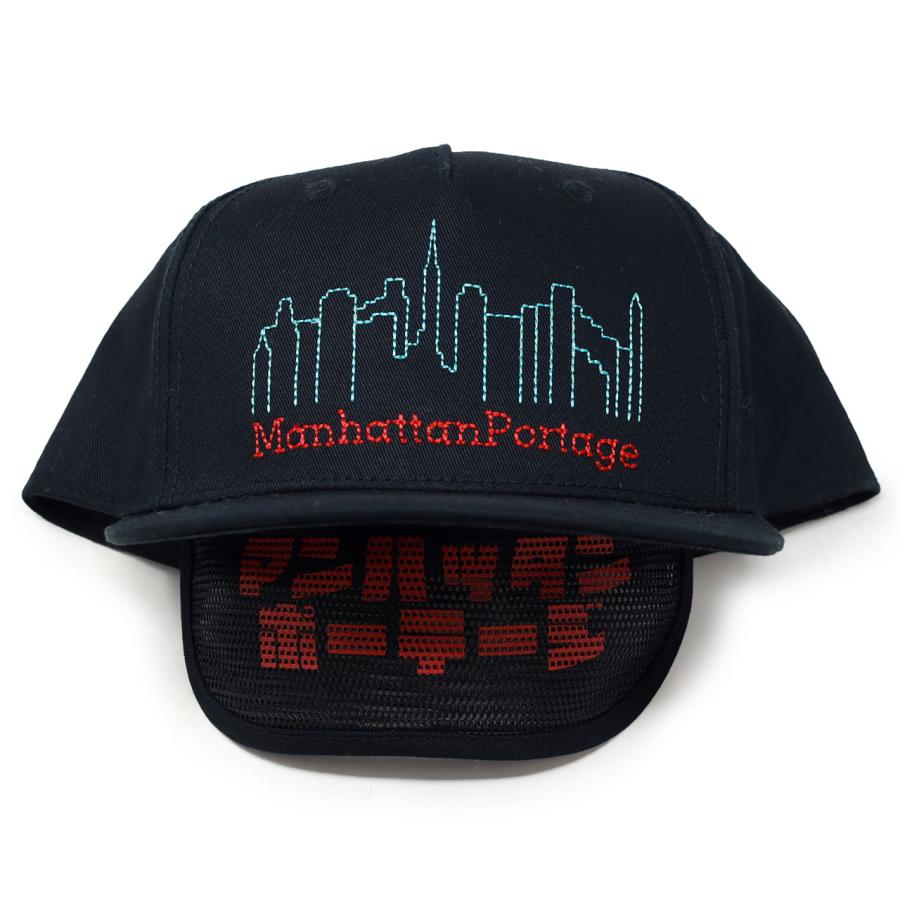 ManhattanPortage キャップ ネオンカラー メッシュ バイザー付 ステッチ メンズ 帽子 大きいサイズ マンハッタンポーテージ 兼用 日よけ 夏 暑さ対策｜elehelm-hatstore｜10