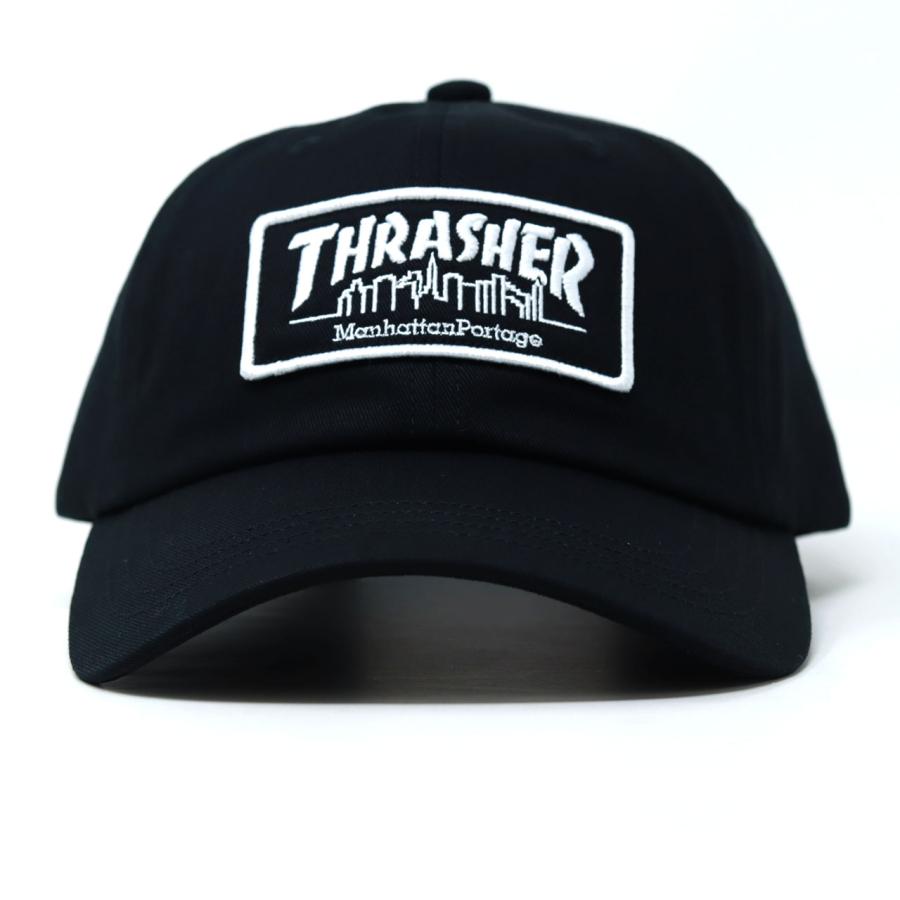 THRASHER（スラッシャー） マンハッタンポーテージ コラボ キャップ