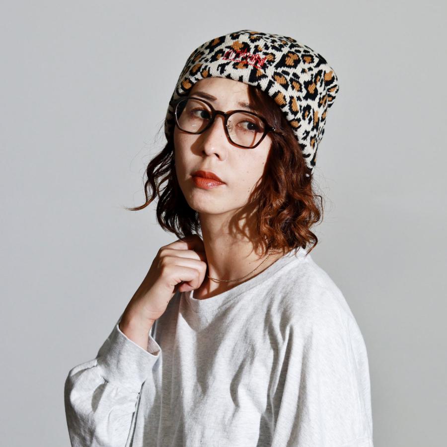 Dolce & Gabbana ヒョウ柄 ニット帽 atmos LOGO Knit Cap LEOPARD （アトモス ロゴ ニット キャップ