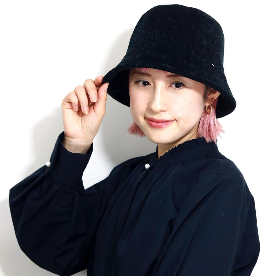 クロッシェ 冬 ハット レディース 保温 帽子 防寒 バケットハット