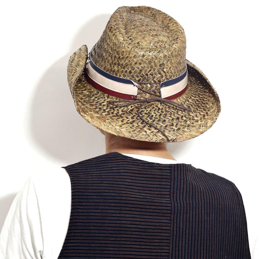 DENHAM デンハム　ストローハット　麦わら帽子 DENHAM デンハム ストローハット 麦わら帽子
