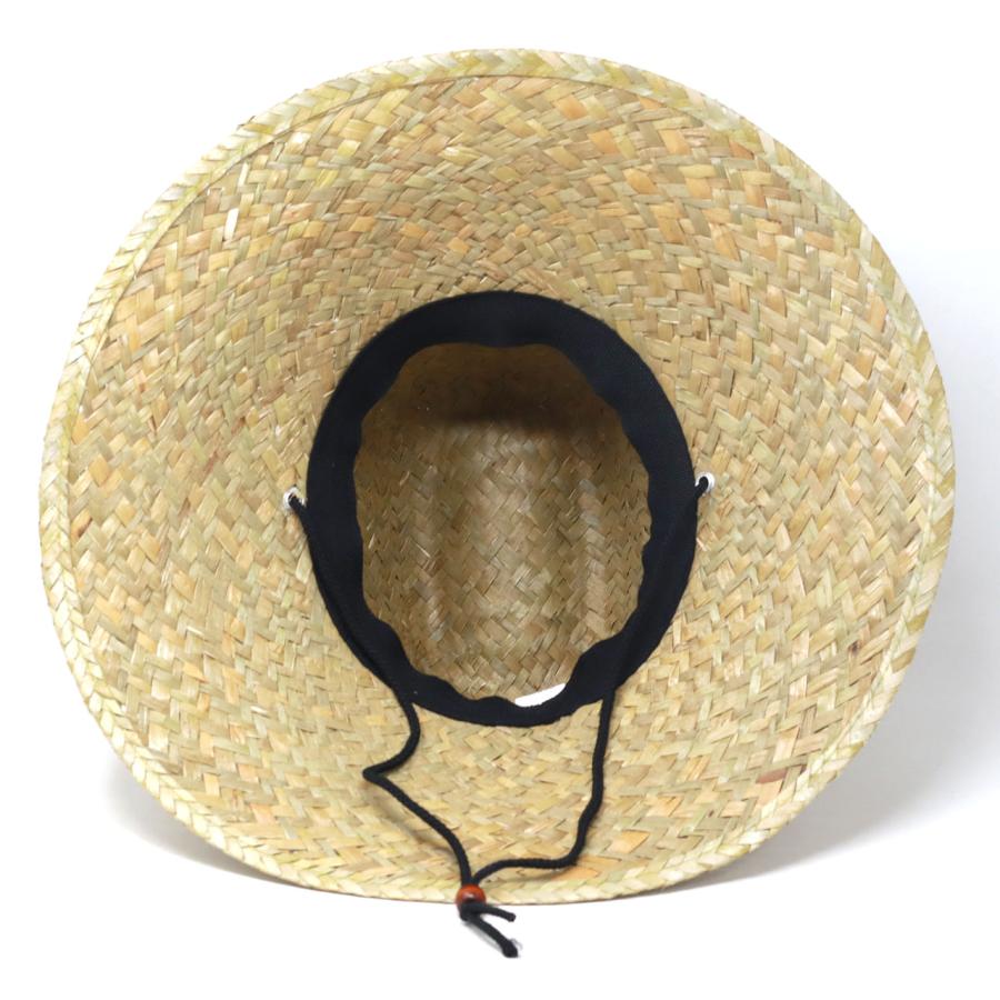 シーグラス ライフガード 麦わら帽子 メンズ 帽子 夏 ストローハット