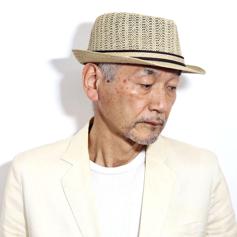 夏 ハット 中折れ フェドラハット 麦わら 帽子 中折れハット メンズ