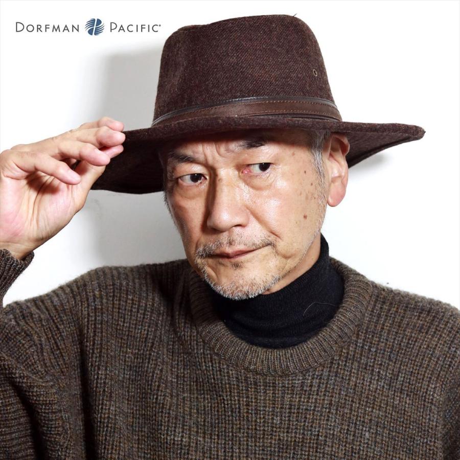 つば広 ハット ウール 冬 帽子 メンズ ツイード ハット 紳士 プレゼント ハット ワイドブリム 温かい 冬 中折れハット 秋 メンズ 中折れ帽子 茶 ブラウン Mw313 061 Elehelm帽子通販専門店 通販 Yahoo ショッピング