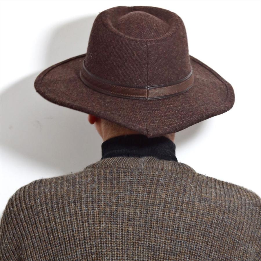 STETSON（ステットソン） つば広 ハット ウール 冬 帽子 メンズ