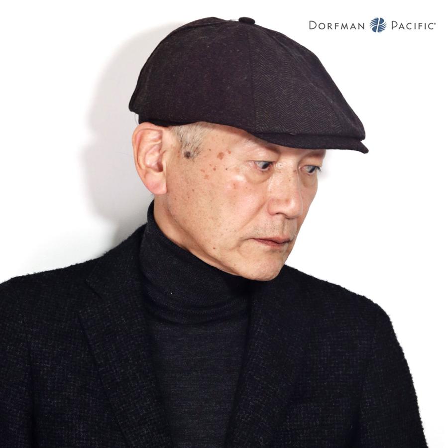 ツイード ハンチング メンズ 紳士 帽子 キャスケット ウール