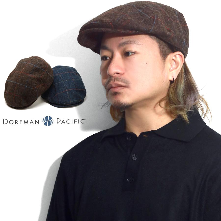 ハンチング 帽子 メンズ CIRCA1921 紳士 チェック柄 ウールブレンド