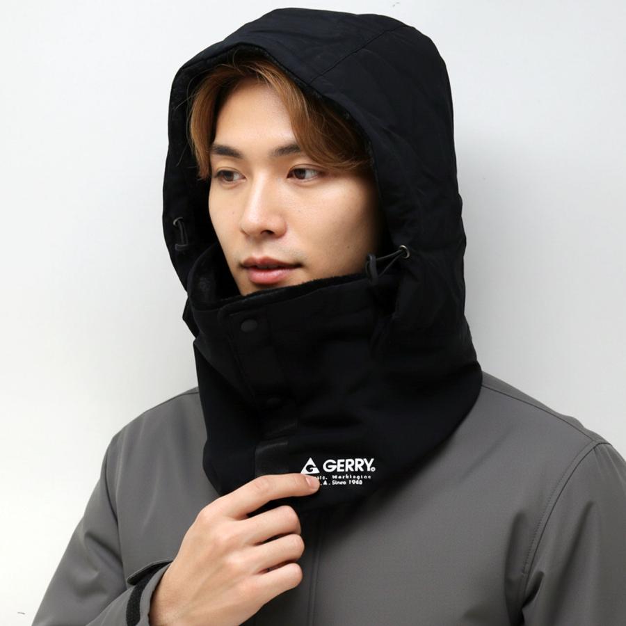 CHARI&CO LANDMARK JKT ジャケット フード・ネックウォーマー GERRY（ジェリー） フードウォーマー フード付き 中綿 撥水 ネック