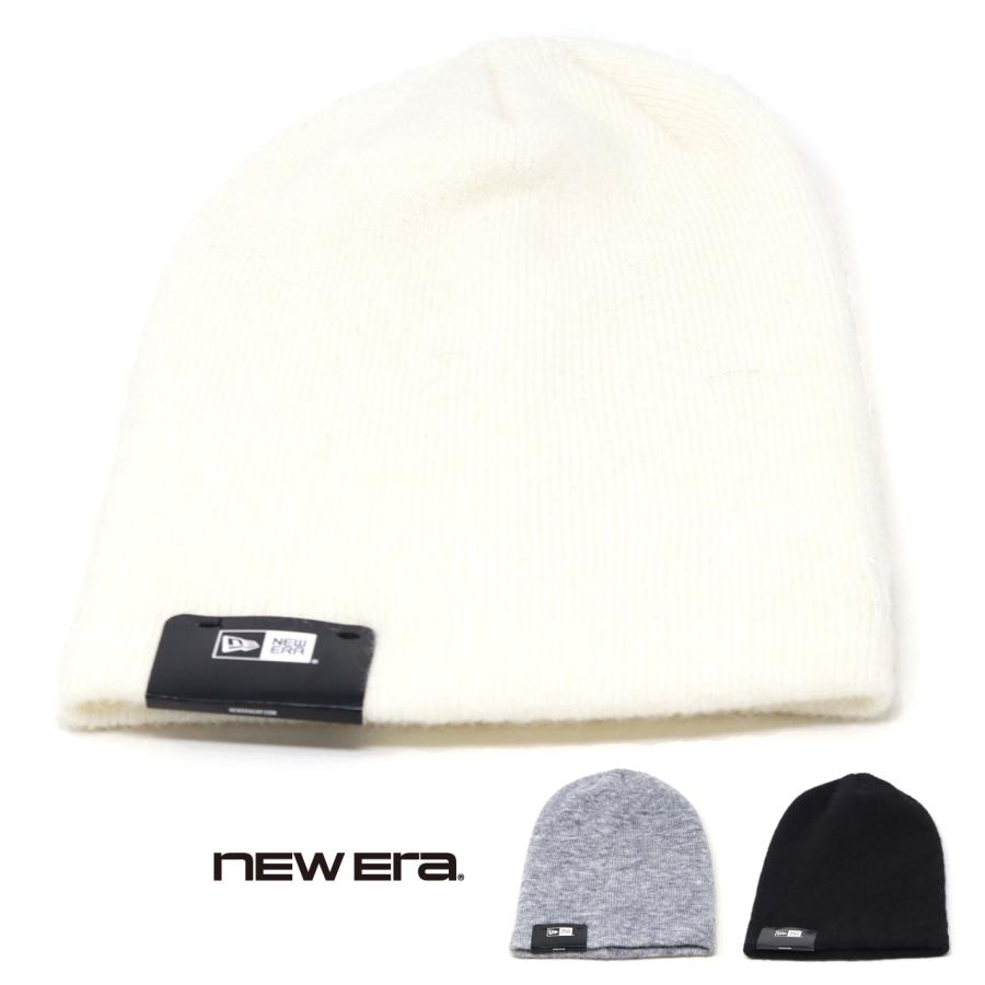 NEW ERA ニューエラ ニット帽　(ホワイト) NEW ERA（ニューエラ） ビーニー ベーシック ニット帽 メンズ