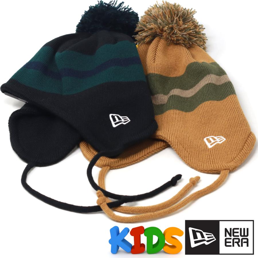 NEW ERA（ニューエラ） キッズ ポンポンニット NEWERA Kid's Ear Flap