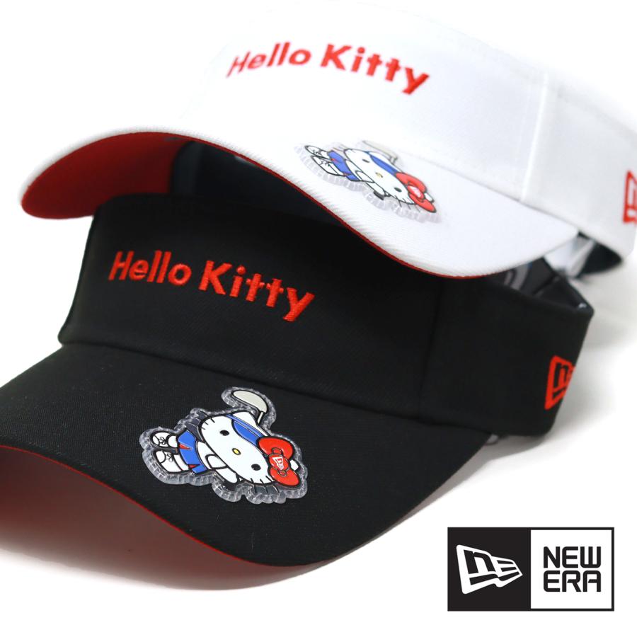NEW ERA（ニューエラ） ゴルフ ハローキティ サンバイザー レディース