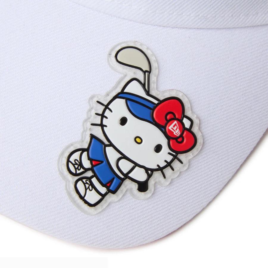 HELLO KITTY サンバイザー ハローキティ キティ NEW ERA（ニューエラ） ゴルフ ハローキティ サンバイザー レディース