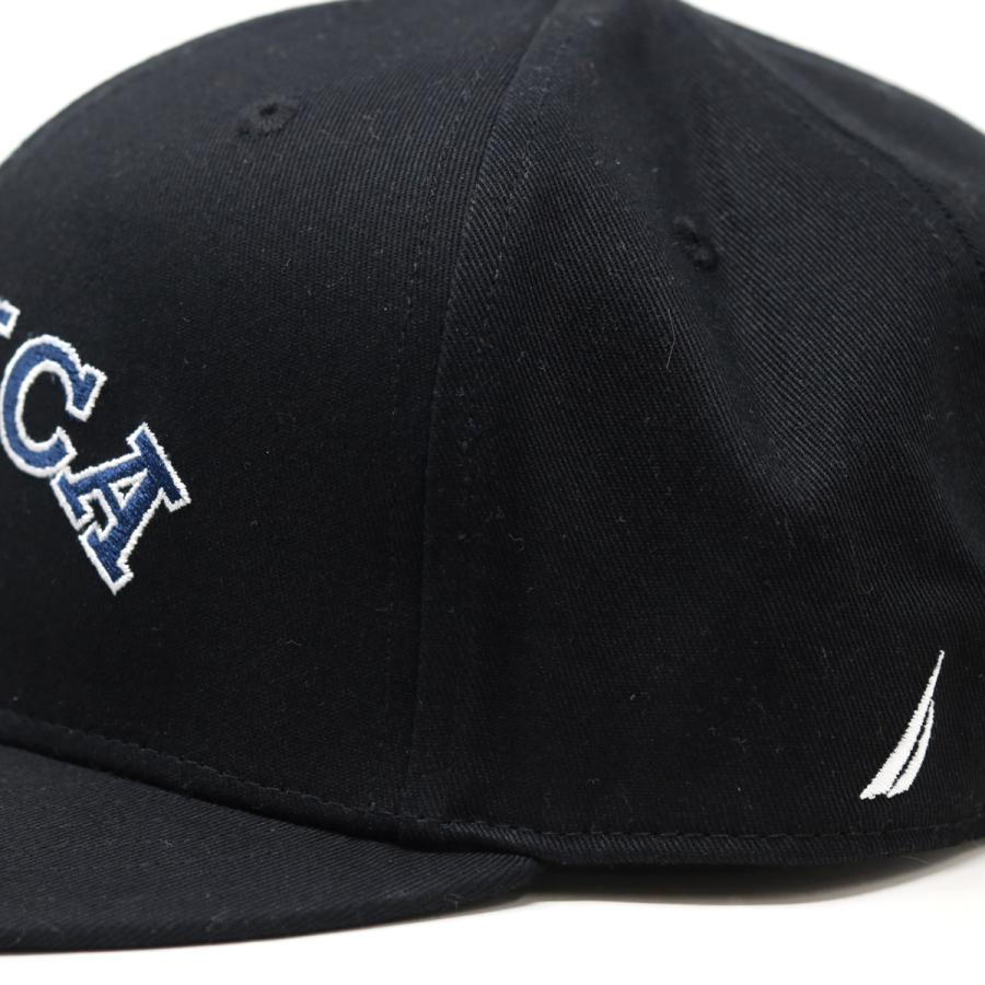 NAUTICA（ノーティカ） キャップ アーチ刺繍ロゴ コットンツイル