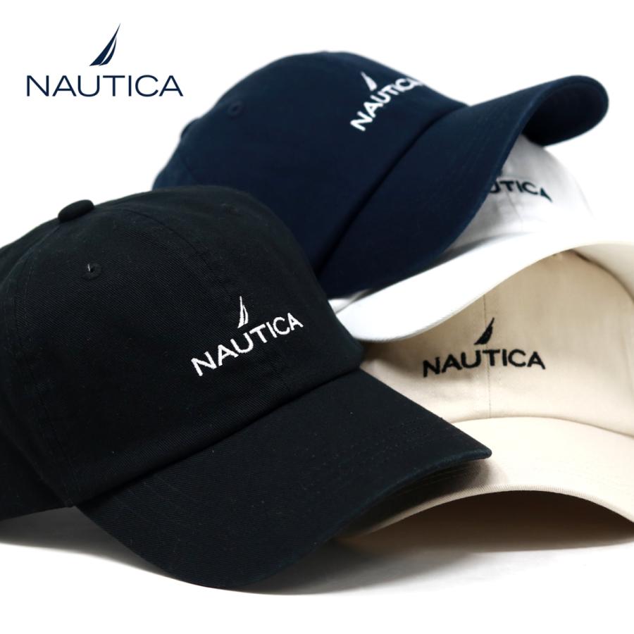 キャップ NAUTICA ノーティカ ブランド コットン 春夏 秋冬 帽子 メンズ レディース キャップ 小顔シルエット 90年代ファッション 無地 夏 黒 紺 白 ベージュ｜elehelm-hatstore｜02