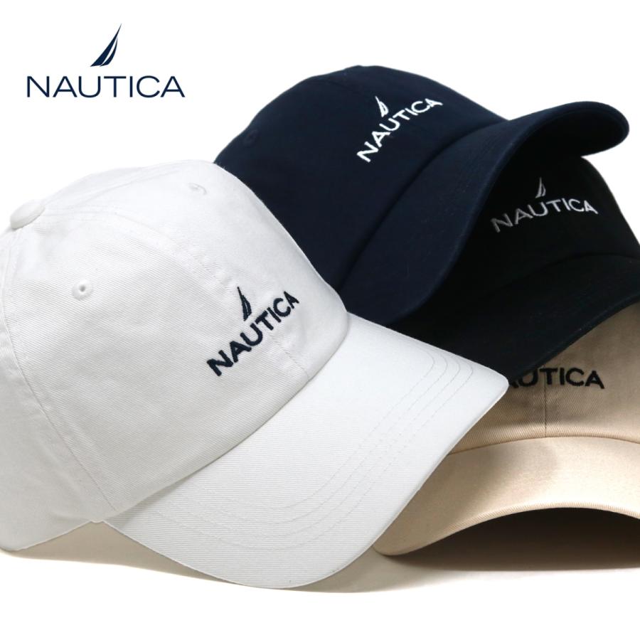 キャップ NAUTICA ノーティカ ブランド コットン 春夏 秋冬 帽子 メンズ レディース キャップ 小顔シルエット 90年代ファッション 無地 夏 黒 紺 白 ベージュ｜elehelm-hatstore｜05