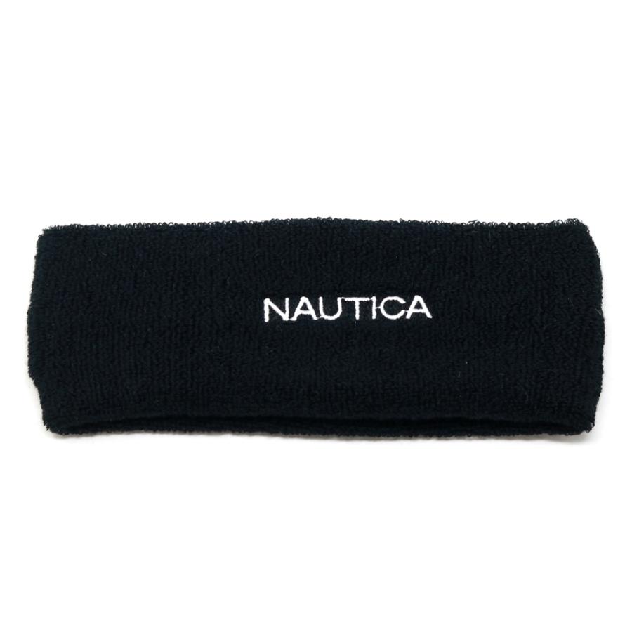 定番の冬ギフト Nautica ノーティカ ヘアバンド メンズ レディース 90年代ファッション アメカジ ブランド 汗止め パイル生地 日本製 ヘッドバンド ヘアーバンド 黒 紺 白 Aynaelda Com