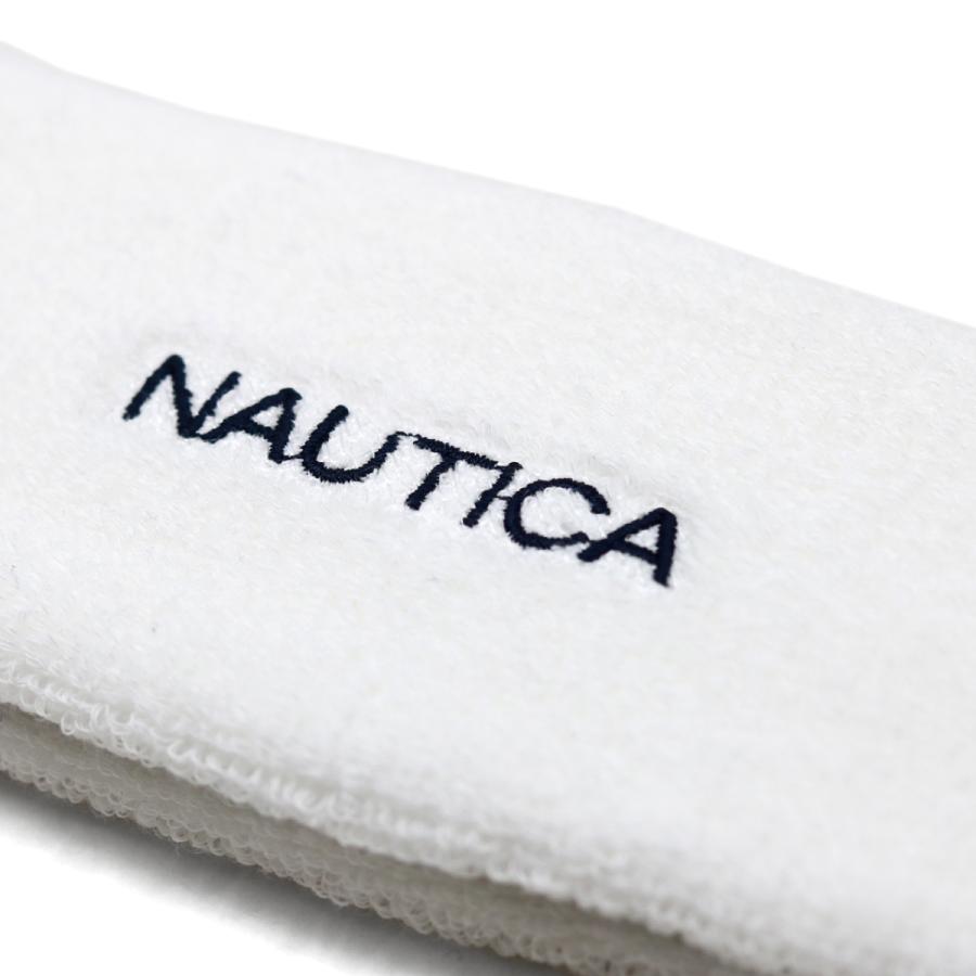 NAUTICA ノーティカ ヘアバンド メンズ レディース 90年代ファッション アメカジ ブランド 汗止め パイル生地 日本製 ヘッドバンド ヘアーバンド 黒 紺 白｜elehelm-hatstore｜13