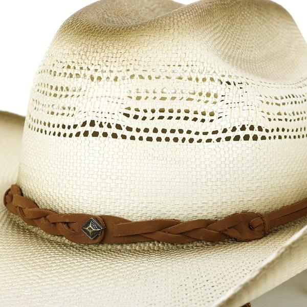 STETSON カウボーイハット 春夏 ステットソン テンガロンハット 中折れ 