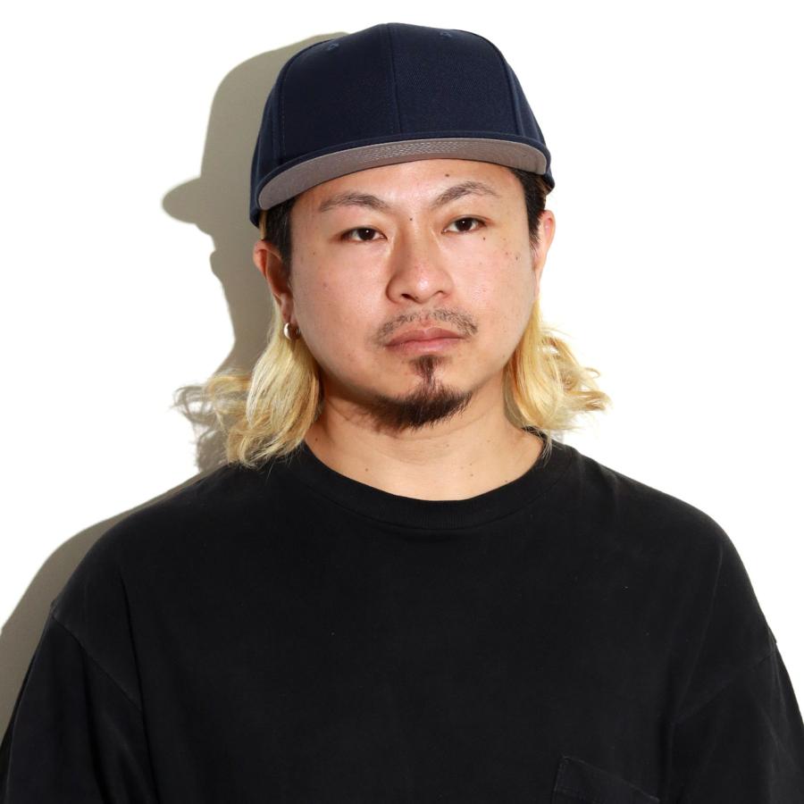 Otto（オットー） ツバ フラット キャップ 無地 帽子 ユニセックス