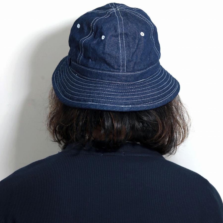 デニムハット メトロハット インディゴ デニム ハット ストリート