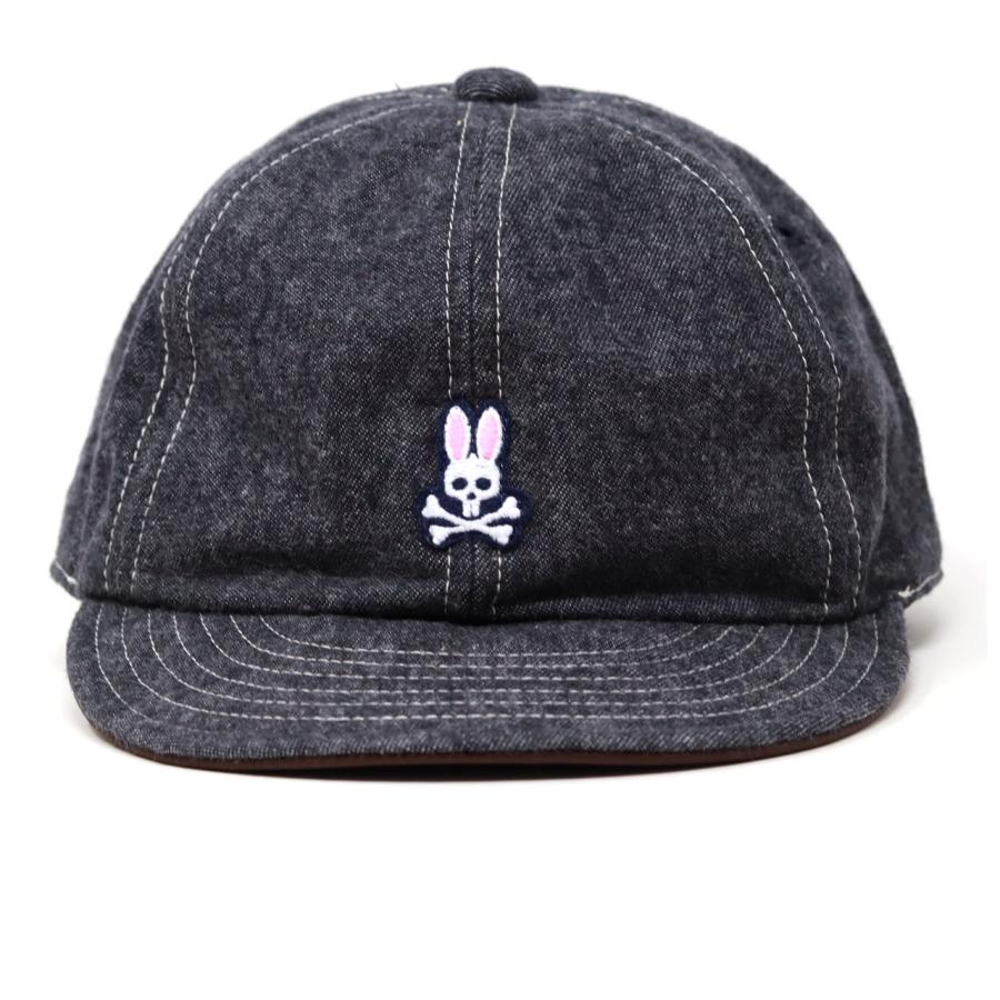 Psycho Bunny キャップ メンズ 起毛デニム 柔らかいデニム