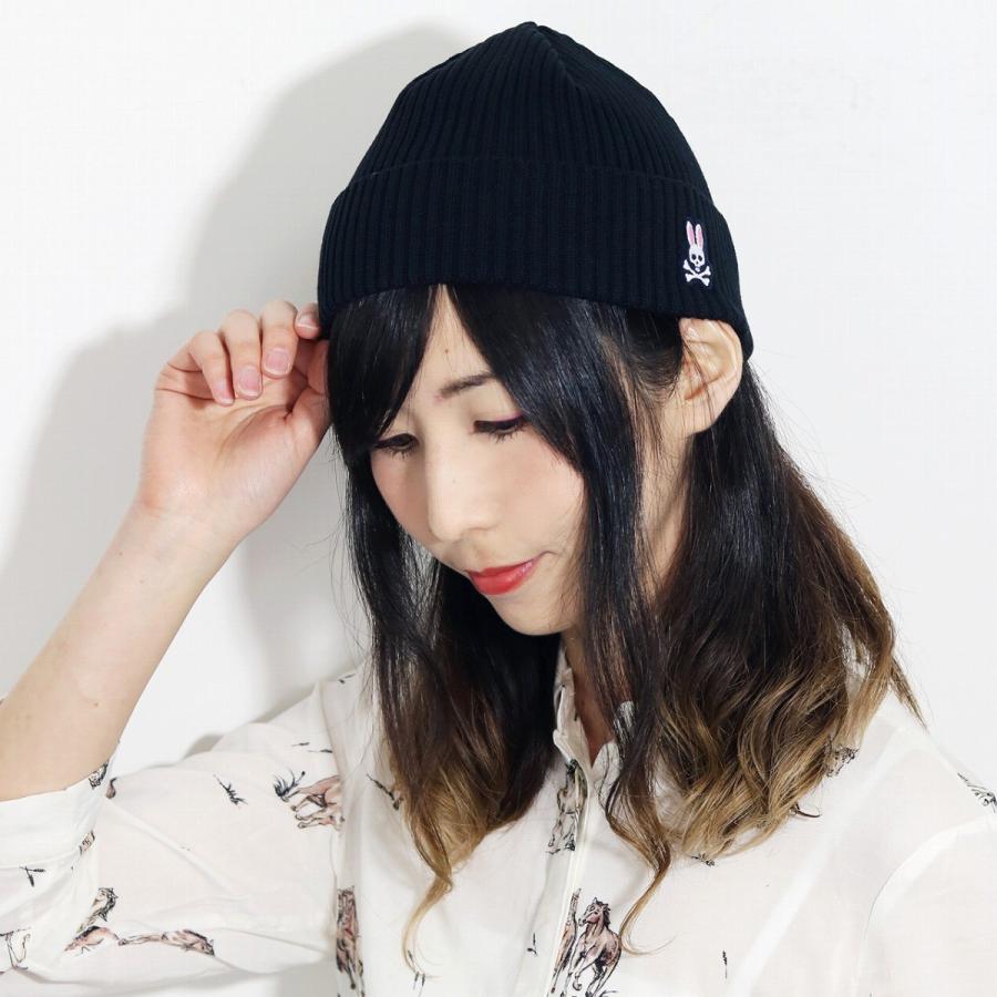サマーニット帽 メンズ ニット帽 春夏 Psycho Bunny ブランド ゴルフ レディース サイコバニー ワッチ 帽子 ニット 黒 ブラック Pb356 011 Elehelm帽子通販専門店 通販 Yahoo ショッピング
