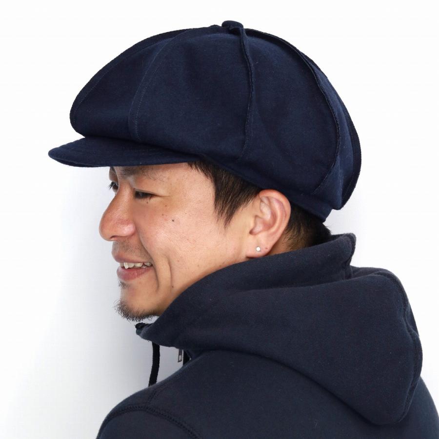 開店記念セール メゾン メンズ キャスケット レディース 帽子 Birth Maison 秋冬 個性的でワンランク上のコーデに バース 大人 ネイビー ニットフラノ キャス 帽子 Gvcomrec Com