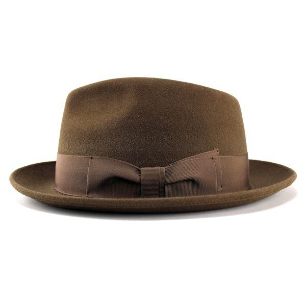 帽子 メンズ ハット 高級フェルトハット 兎毛 中折れハット ウール 帽