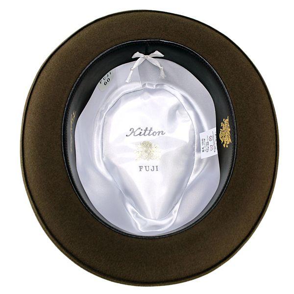 Fuji hat 中折れ帽 兎毛 ダークグレー 61cm Fuji hat 中折れ帽 兎毛 ダークグレー 61cm