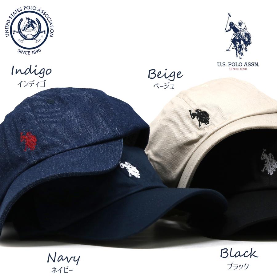 U.S. POLO ASSN.（ユーエスポロアッスン） ポロ キャップ コットン