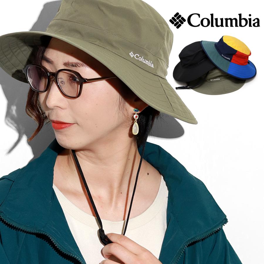 Columbia コロンビア ハット 春夏 ブーニーハット 顎紐付き Columbia コロンビア ハット 春夏 ブーニーハット 顎紐付き