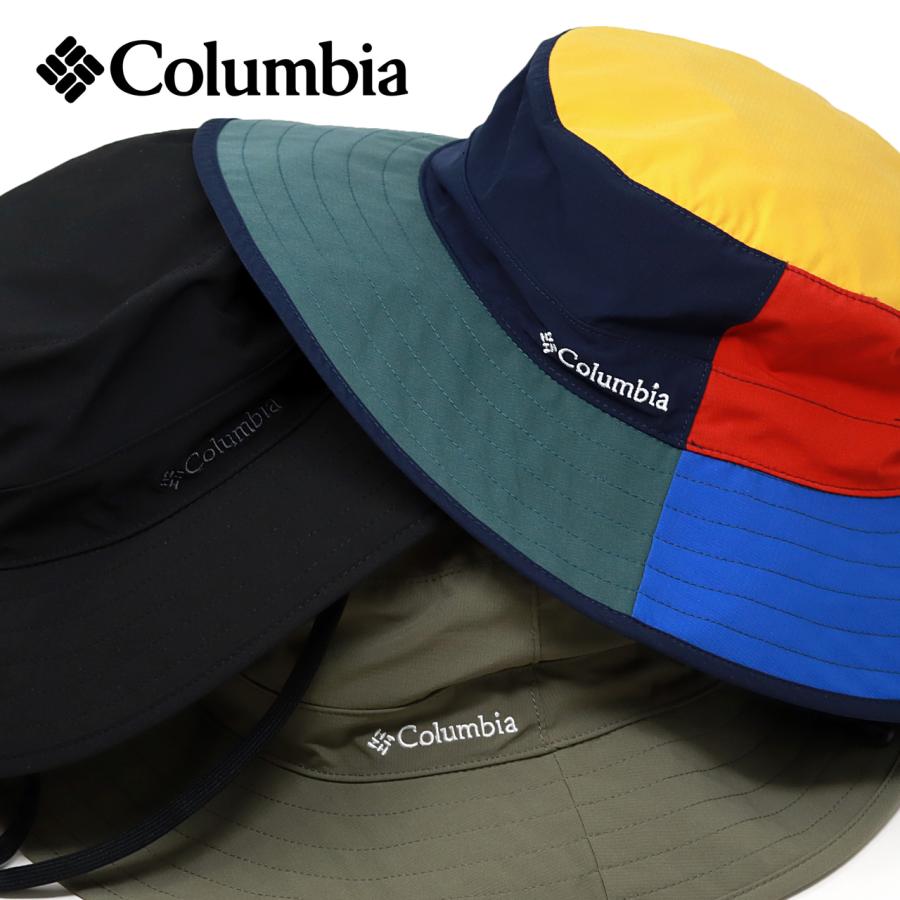 Columbia コロンビア ハット 春夏 ブーニーハット 顎紐付き Columbia コロンビア ハット 春夏 ブーニーハット 顎紐付き