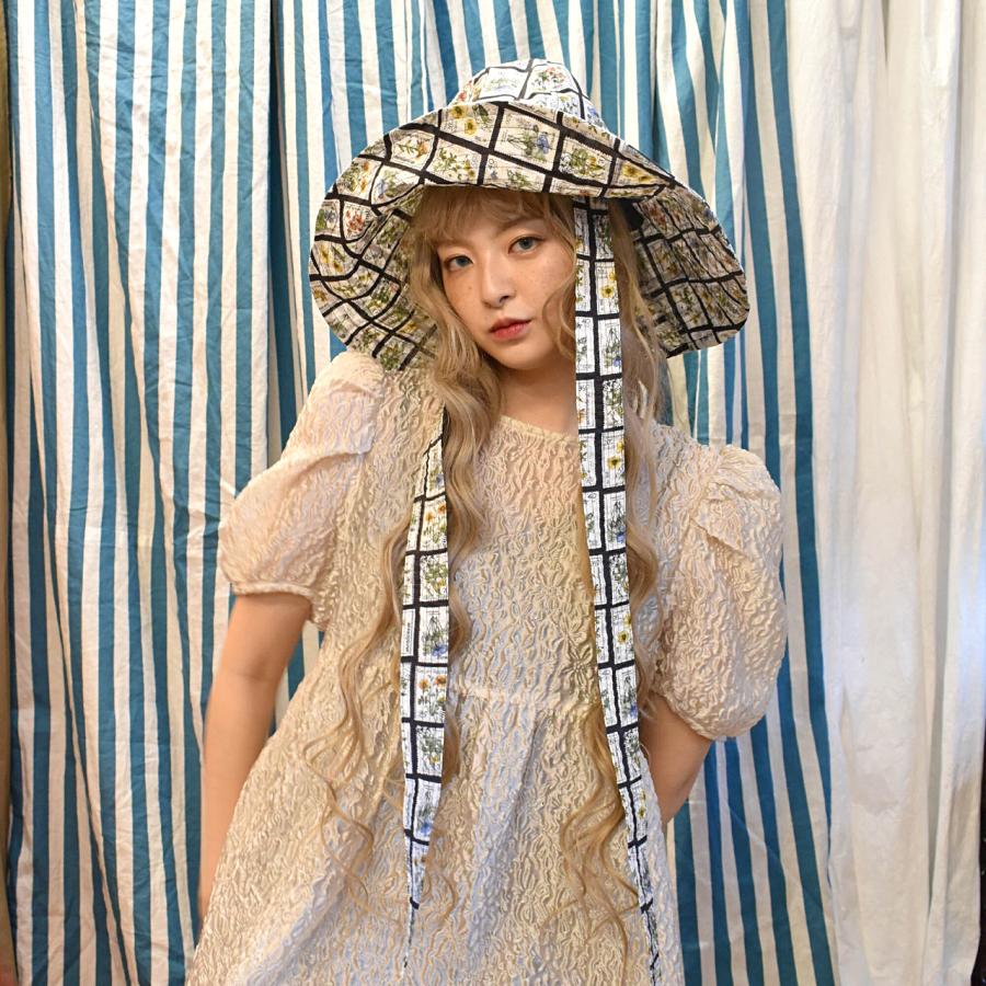 バラ色の帽子 スワンスイムシートクロシェ バラ色の帽子 スワンスイムシートクロシェ スワンスイムシート