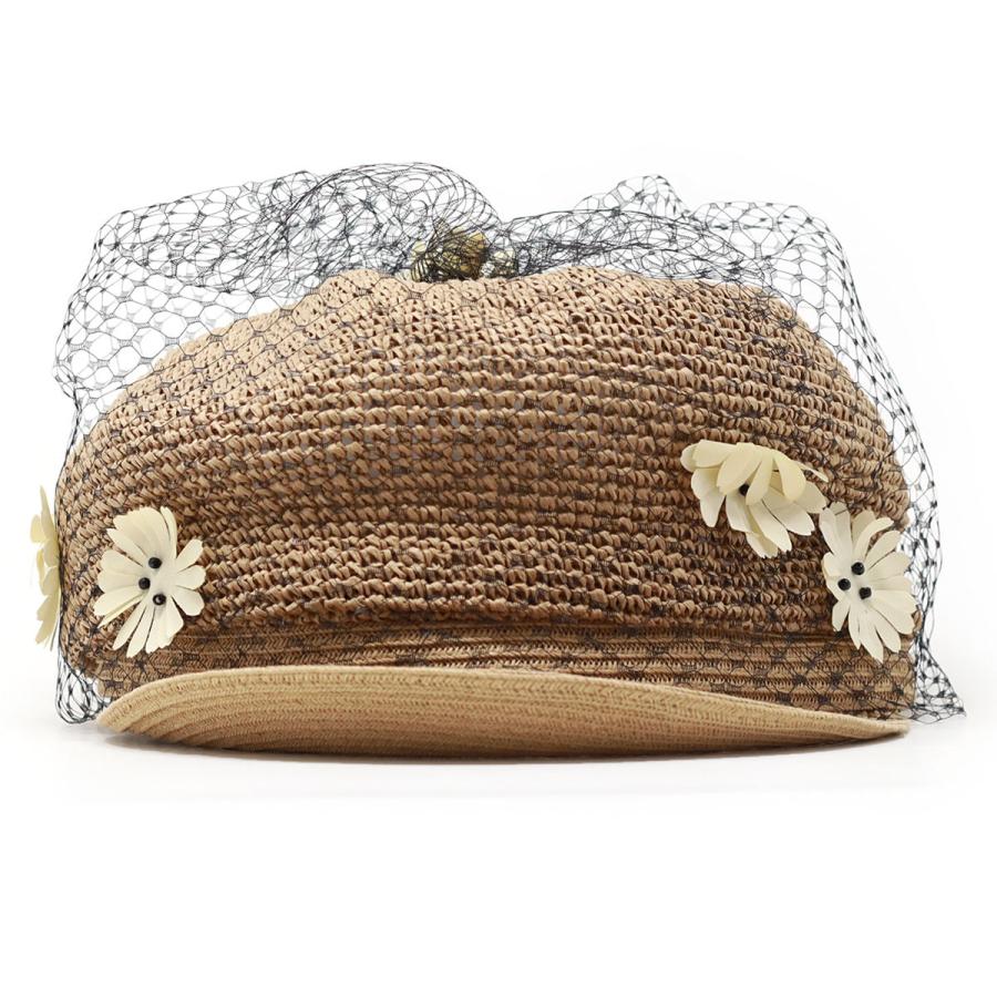 Barairo no Boushi キャスケット レディース こまあみ花ベール