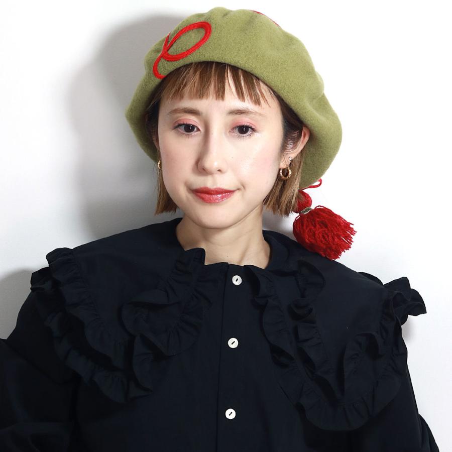 Barairo no Boushi レディース ベレー かわいい ベレー帽 大きめ