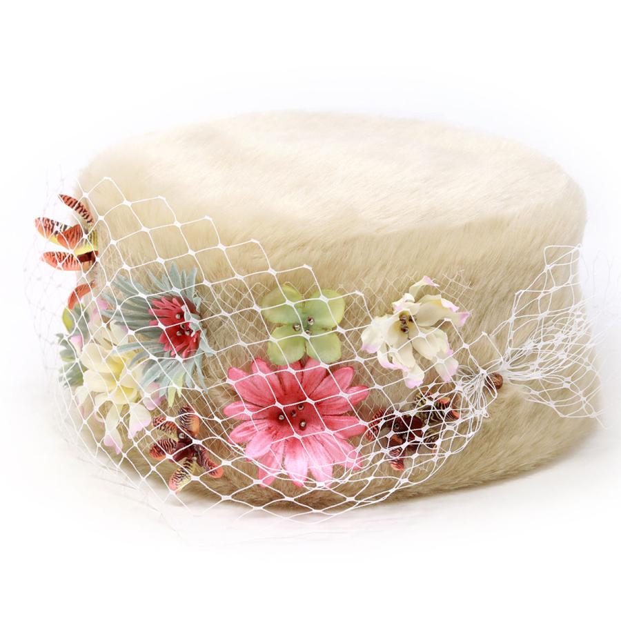 バラ色の帽子　ロシアンベレー帽 Barairo no Boushi ベレー帽 デニム レディース ベレー 春夏