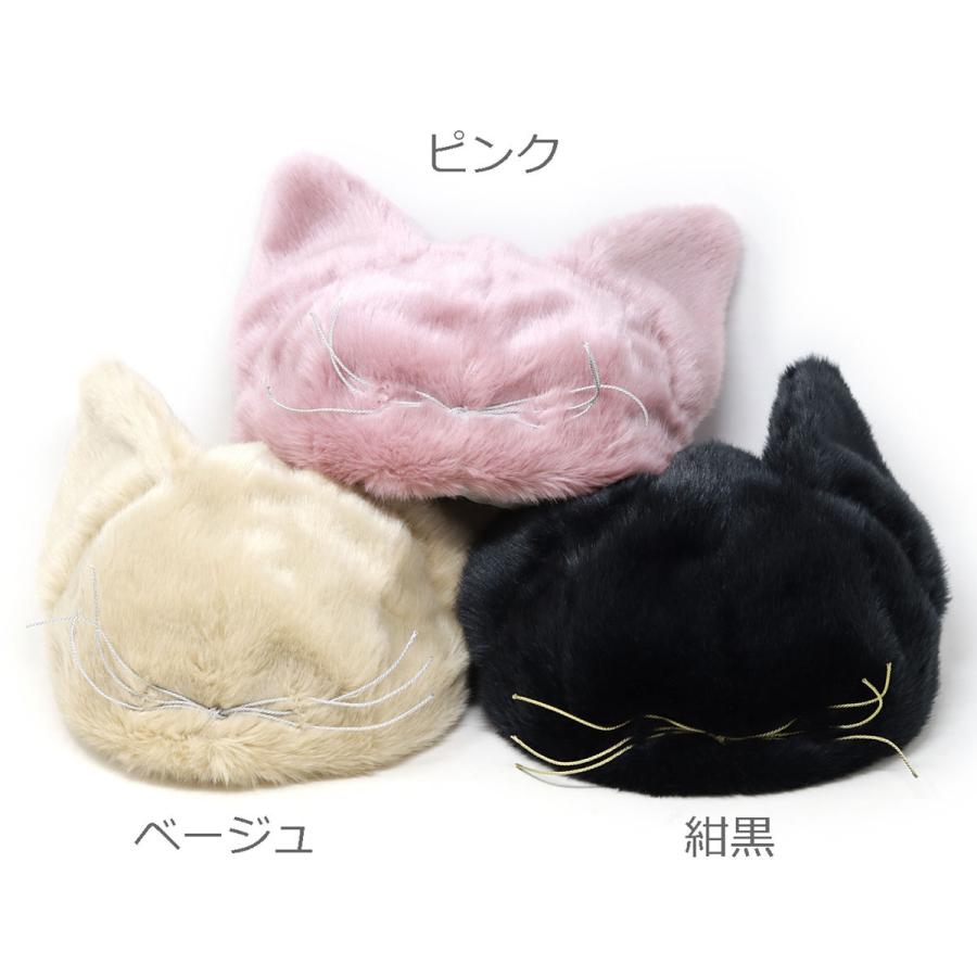 猫イラスト クローシェ帽子 バラ色の帽子 半額 お値下 elehelm-hatstore_l-008143
