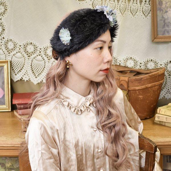 Barairo no Boushi ヘアバンド レディース ターバン かわいい ファー