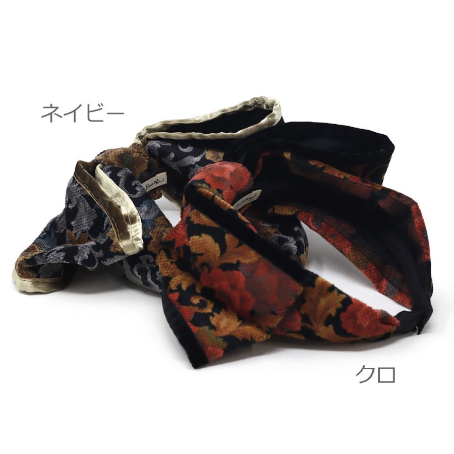 ca4la ネイビー レース編みカチューシャ　ラッピング袋付き ca4la ネイビー レース編みカチューシャ ラッピング袋付き