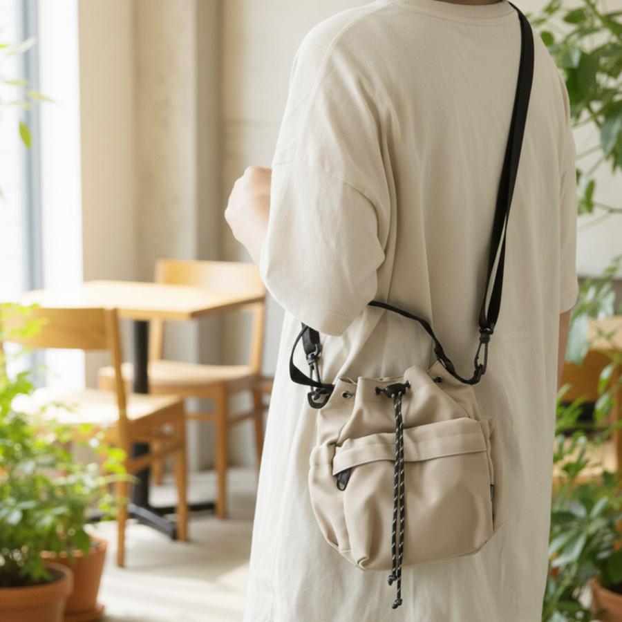 GERRY（ジェリー） ショルダーバッグ 巾着バッグ ハンドバッグ GERRY